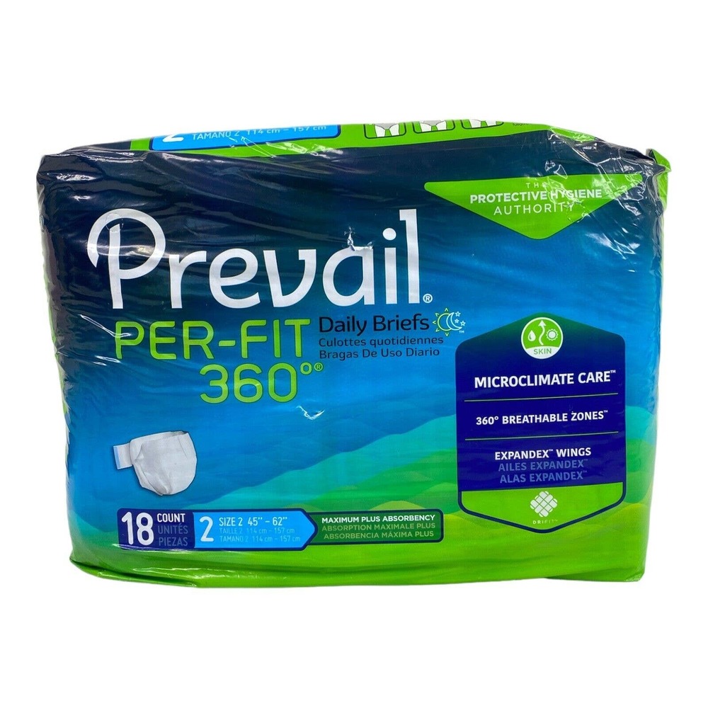 Prevail 16Pk PER-FIT 360* Daily Briefs 2